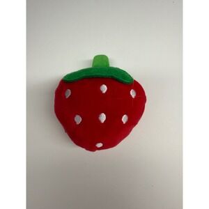 Red Strawberry squeaky toy